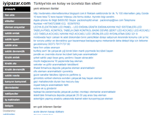 Tablet Screenshot of iyipazar.com